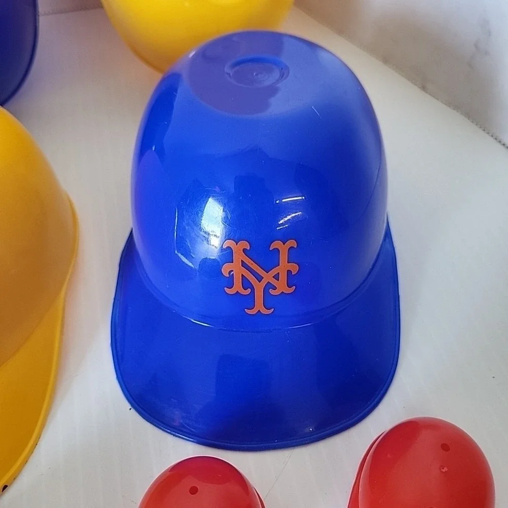 Lot of 12 Vintage MLB Baseball Team Logo Ice Cream Helmets Mini‎ 5